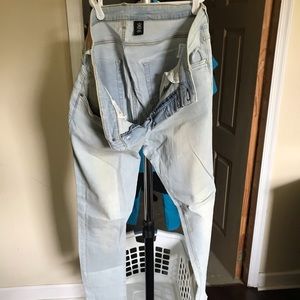 Mens H&M Skinny Jeans Light Wash 33